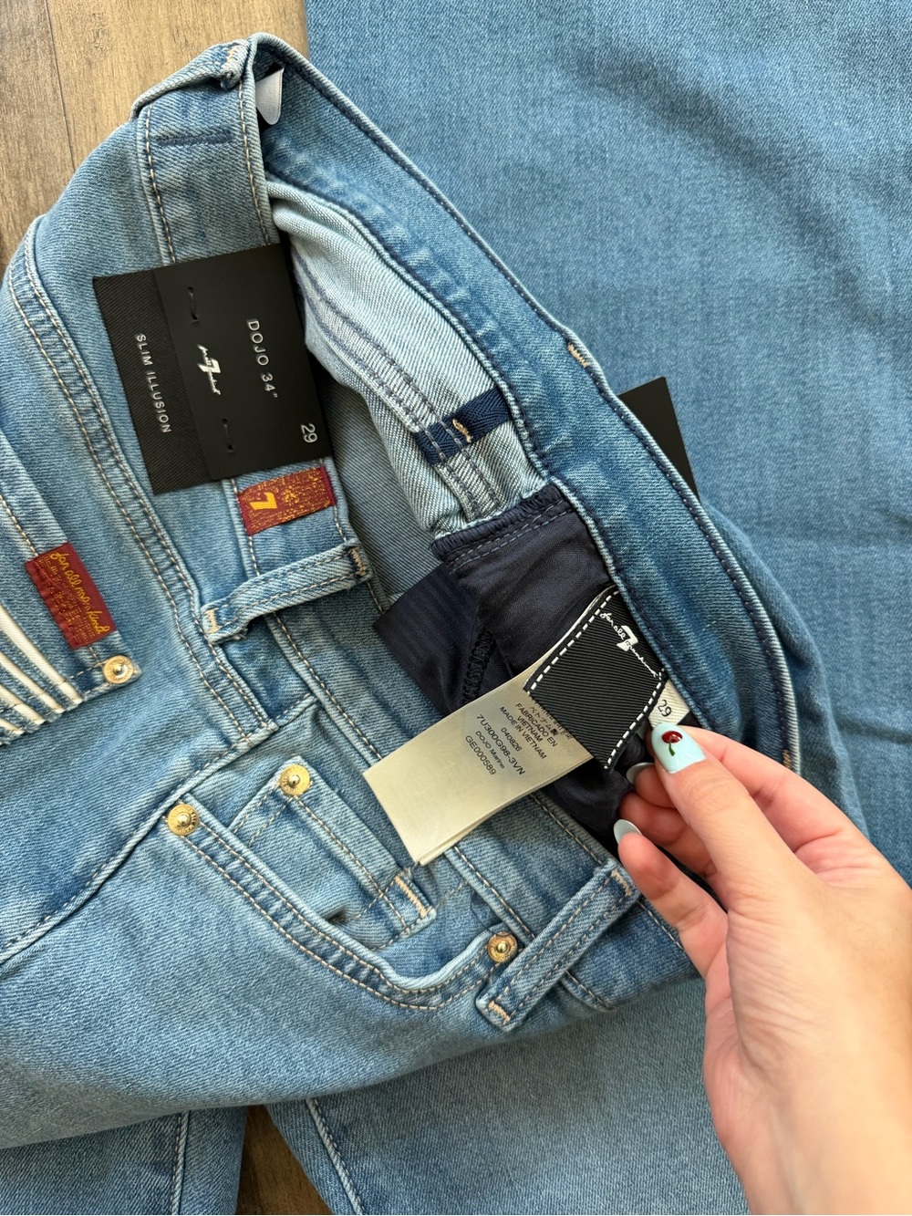 7 for all Mankind Jeans Size 29 - Picture 4 of 5
